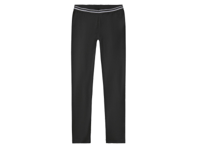 Лосини (звич.) з еластичною талією для дівчинки Pepperts 364945 158-164 см (12-14 years) чорний  88314