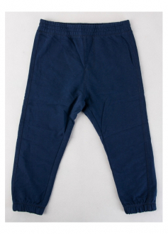 Спортивні штани двунитка для хлопчика Fagottino BDO74786 074 см (9-12 months) темно-синій  74786