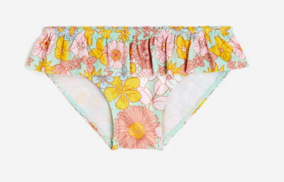 Плавки 110-116 см (4-6 years)   з рюшами для дівчинки H&M 1049075-005 Різнобарвний 92110
