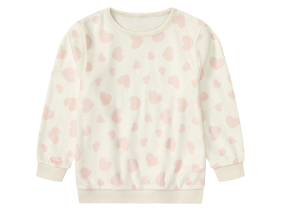 Світшот плюшевий для дівчинки Lupilu 431183 098-104 см (2-4 years) Різнобарвний  88228