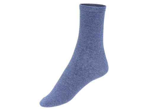 Шкарпетки 39-42   однотонні високі для чоловіка Livergy 316826 синій 72222
