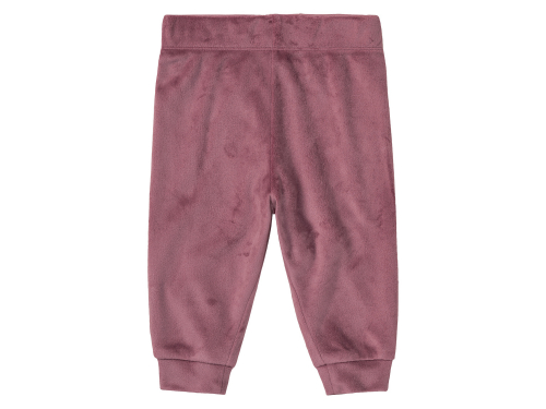 Спортивні штани велюрові для дівчинки Lupilu 419478 062-68 см (2-6 months) рожевий  89602