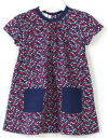 Плаття    бавовняне для дівчинки H&M 0202660 074 см (6-9 months) фіолетовий 60452