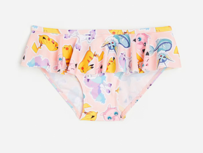 Плавки 092 см (18-24 months)   з оборками для дівчинки H&M 1135752-001 рожевий 92070