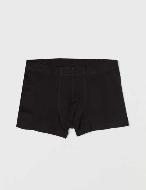 Трусики -боксери однотонні для хлопчика H&amp;M 0973809-008 170 см (14-15 years) чорний  76457