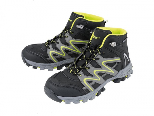 Черевики термо Gore-Tex високі з еластичними шнурками для хлопчика Crivit 316451 розмір взуття 33 чорний 69444