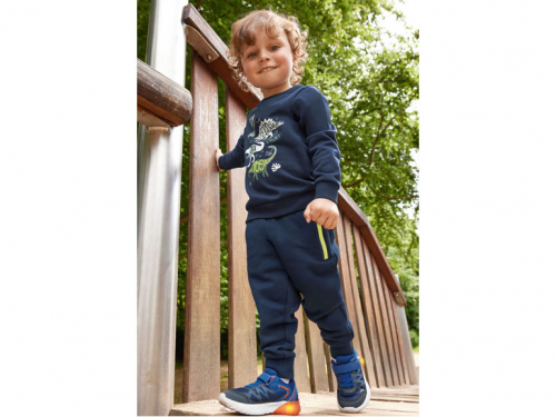 Світшот з начосом для хлопчика Lupilu 382071 086-92 см (12-24 months) темно-синій  90224