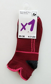 Шкарпетки для дівчинки Kiabi TF057 розмір взуття 35-38 (11-16 years) бордовий  67950
