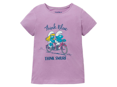 Футболка бавовняна з принтом для дівчинки Disney 342466 098-104 см (2-4 years) фіолетовий  84511