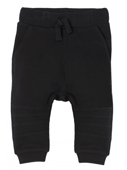 Спортивні штани  для хлопчика H&amp;M 0702927001 086 см (12-18 months) чорний 64104