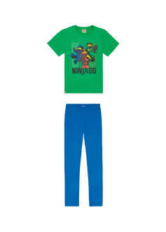 Піжама (футболка + штани) для хлопчика Disney 394525 098-104 см (2-4 years) Різнобарвний  74245