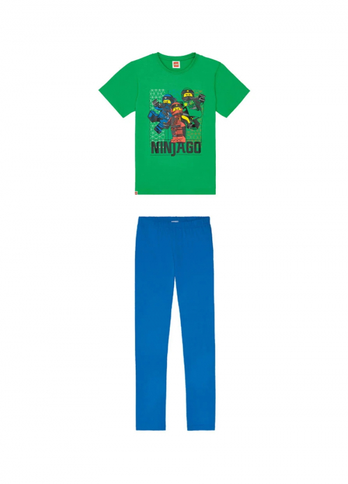 Піжама (футболка + штани) для хлопчика Disney 394525 134-140 см (8-10 years) Різнобарвний  74246