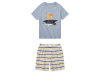 Піжама (футболка і шорти) для хлопчика Lupilu 409985 122-128 см (6-8 years) блакитний  79601