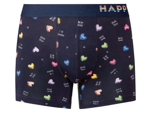 Труси шорти для чоловіка Happy Shorts 400521-1 38 / M темно-синій  77850