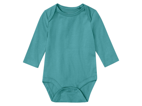 Боді 086-92 см (12-24 months)   з довгими рукавами для хлопчика Lupilu 389321 бірюза 91120