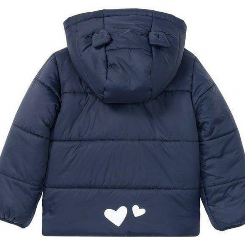 Куртка демісезонна 086 см (12-18 months)   водовідштовхувальна та вітрозахисна для дівчинки Lupilu 318429 темно-синій 65239