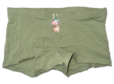 Трусики 134-140 см (8-10 years)   -боксери для дівчинки H&M 0688916-5 хакі 90798