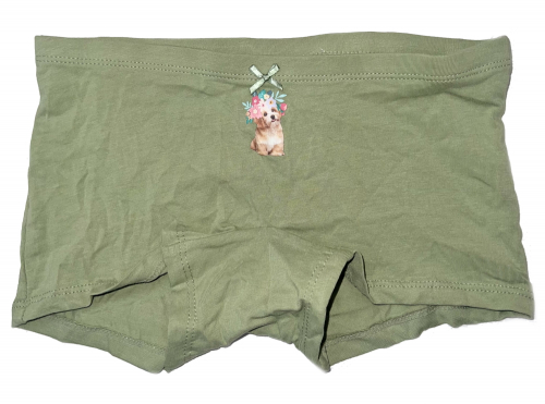 Трусики 134-140 см (8-10 years)   -боксери для дівчинки H&amp;M 0688916-5 хакі 90798