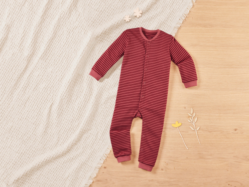 Чоловічок бавовняний на кнопках для дівчинки Lupilu 439655 074 см (6-9 months) рожевий  88992