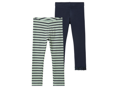Лосини (звич.) набір 2 шт. для дівчинки Lupilu 451197 098-104 см (2-4 years) Різнобарвний  89010