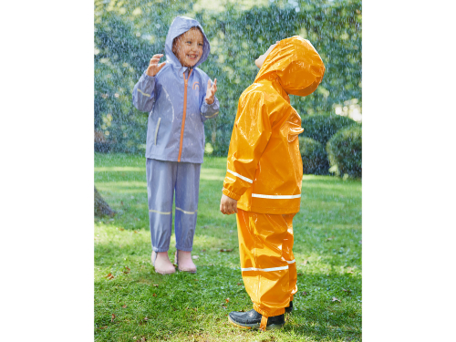 Куртка-дощовик 110-116 см (4-6 years)   водовідштовхувальна та вітрозахисна для дівчинки Lupilu 436983 блакитний 85996