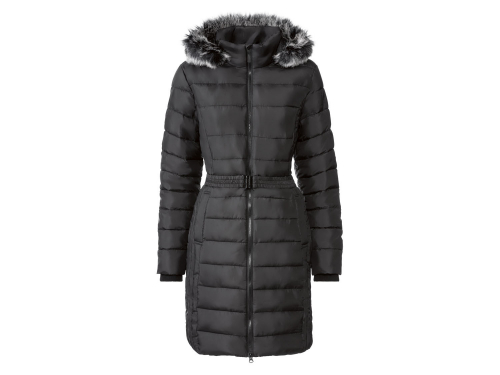 Зимова куртка  для жінки Esmara 362839 34 / XS чорний 72645