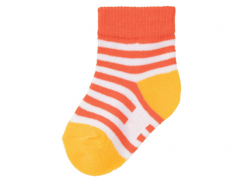 Шкарпетки 3 пари  для хлопчика Lupilu 343182 розмір взуття 11-14 (0-3 months) помаранч 66833