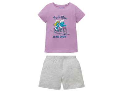 Піжама 110-116 см (4-6 years)   (футболка і шорти) для дівчинки Disney 342466 Різнобарвний 72825