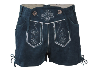 Шорти (звич.) з козячої шкіри для жінки Esmara 286271 42 / M (EU) синій  89194