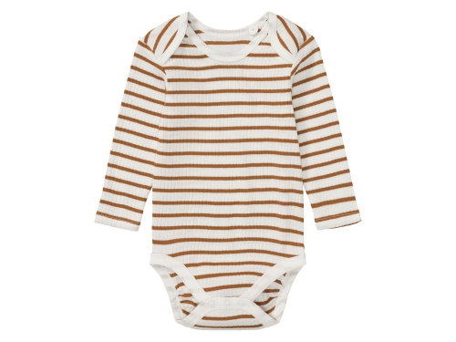 Боді 062-68 см (2-6 months)   в рубчик набір 2 шт. для хлопчика Lupilu 428444 Різнобарвний 88333
