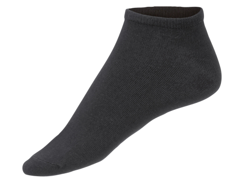 Шкарпетки 5 пар короткі для чоловіка Livergy 418120 розмір взуття 39-42 чорний  81943