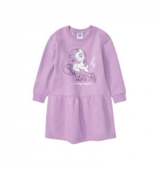 Сукня-плаття (звич.) з начосом для дівчинки Disney 392577 110-116 см (4-6 years) фіолетовий  89366