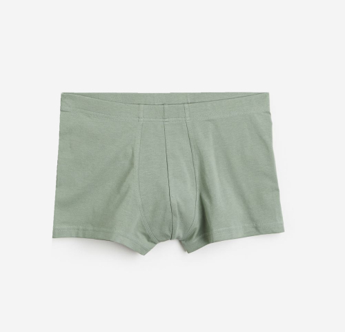 Труси (чоловічі) -боксери однотонні для чоловіка H&amp;M 0564309 38 / M зелений  85739