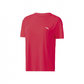 Спортивна футболка оверсайз з сітчатою вставкою для жінки Crivit 407238 34 / XS рожевий  78981