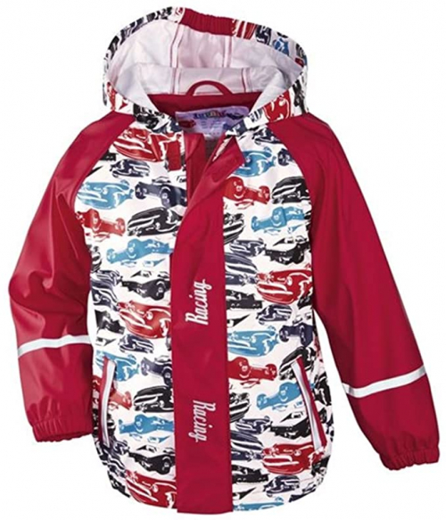 Куртка-дощовик  для хлопчика Lupilu 272595 098-104 см (2-4 years) червоний 64183