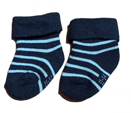 Шкарпетки  для хлопчика Lupilu 307770 розмір взуття 11-14 (0-3 months) темно-синій 61026