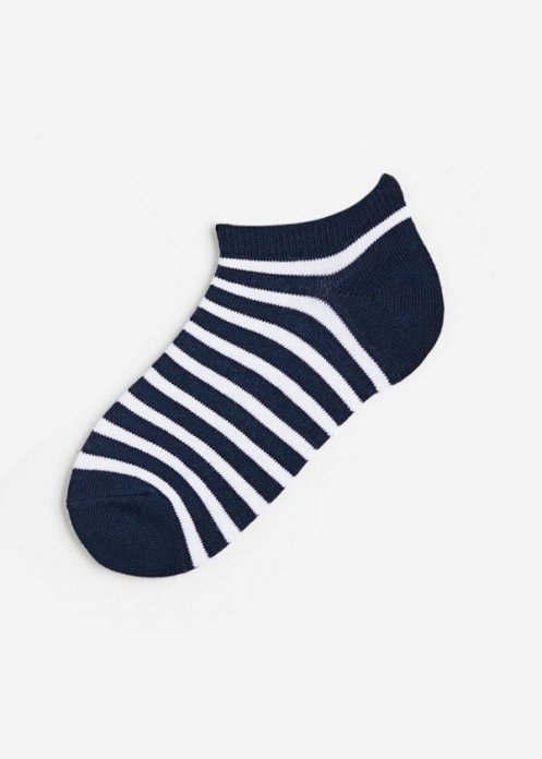 Шкарпетки 31-33   короткі для хлопчика H&amp;M 1044794-001 темно-синій 80832