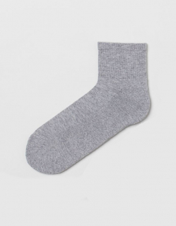 Шкарпетки 40,41,42   махра з широкою резинкою для чоловіка H&M 1007407-003 сірий 80814