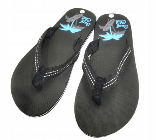 В'єтнамки текстильные лямки для чоловіка Surf Club BDO73794 розмір взуття 44 чорний 73794