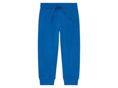 Спортивні штани бавовняні з начосом для хлопчика Lupilu 370790 098-104 см (2-4 years) синій  77443