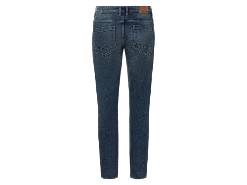 Джинси 52,L  Slim Fit з потертостями для чоловіка Livergy 452930 синій 88368