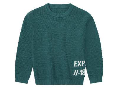 Джемпер в'язаний для хлопчика Lupilu 416670 110-116 см (4-6 years) зелений  87142