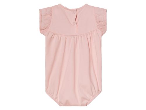 Боді (звич.) з коротким рукавом для дівчинки Lupilu 461446 050-56 см (0-2 months) рожевий  89376
