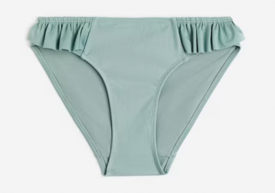 Плавки 170 см (14-15 years)   з рюшами для дівчинки H&M 1135683-001 хакі 92096
