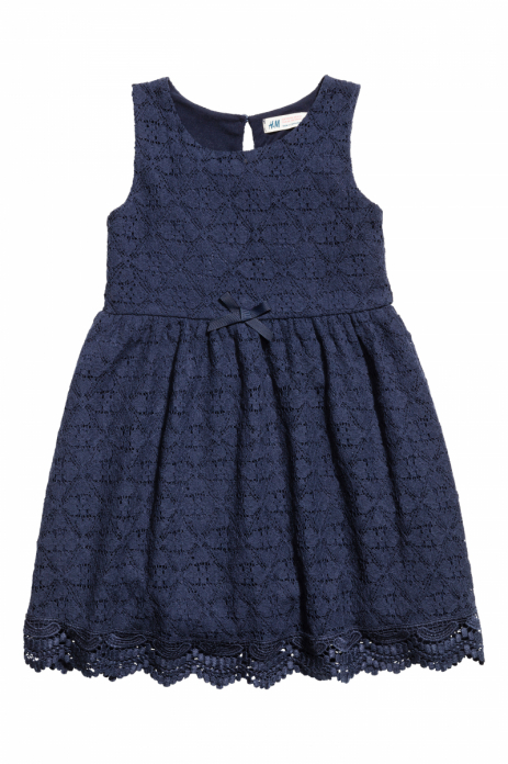 Плаття  для дівчинки H&amp;M 0449139002 098 см (2-3 years) темно-синій 60730