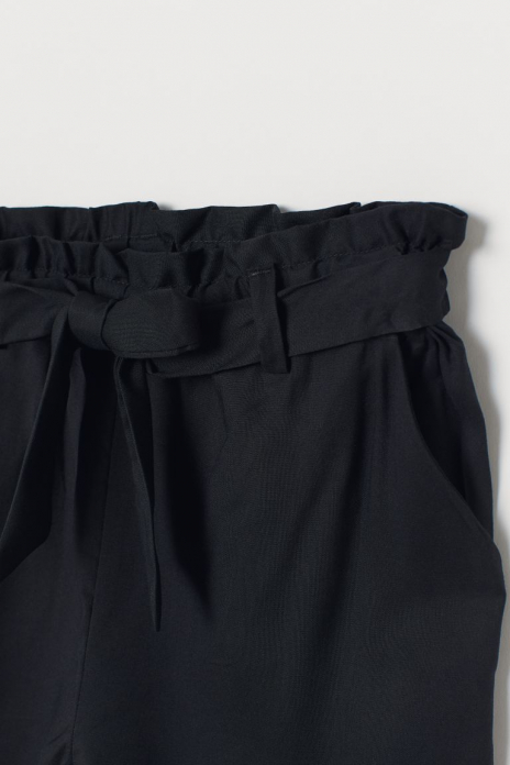Штани  для дівчинки H&amp;M 0755888003 140 см (9-10 years) чорний 63510
