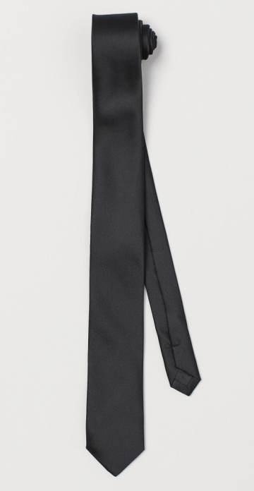 Краватка H&amp;M 0411569001 One Size чорний  64995