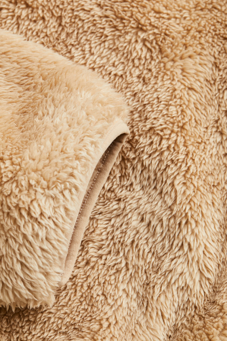 Свитер зі штучної овчини для жінки H&amp;M 1008667-011 36 / S коричневий  86555