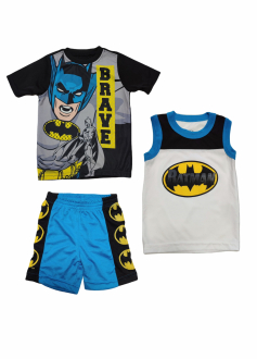 Костюм (футболка, майка та шорти) для хлопчика Disney LD-WBB742BPK-0221 098 см (2-3 years) Різнобарвний  79430