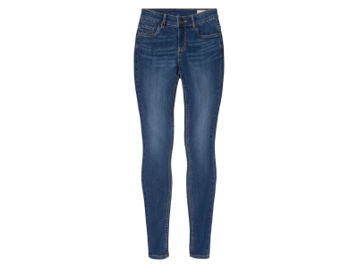 Джинси 140 см (9-10 years)  Skinny з регульованою талією для дівчинки Pepperts 372618 темно-синій 85978